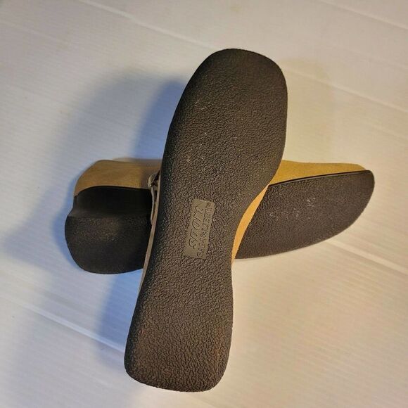 Sam & Libby size 9M Tan Suede Leather Sport Shoe Scamper Chunky Heel As … - Picture 11 of 12